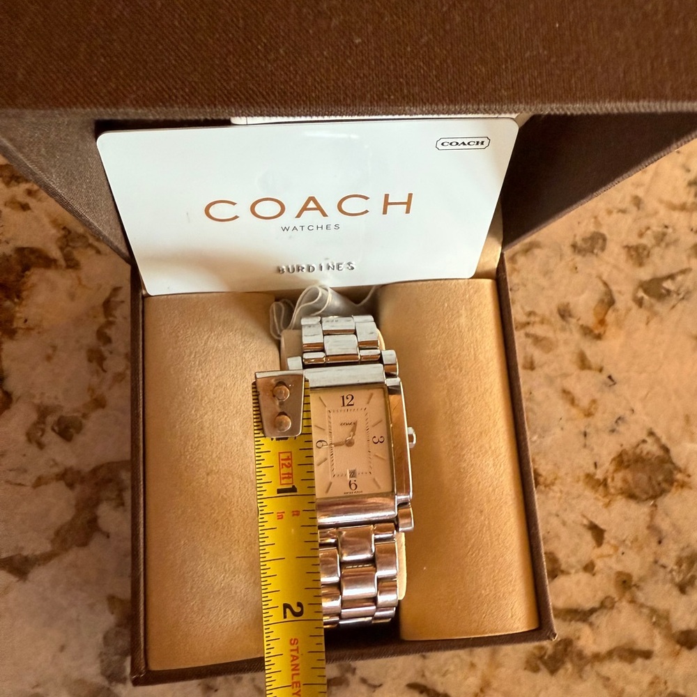 Coach Silver Watch - Picture 14 of 15